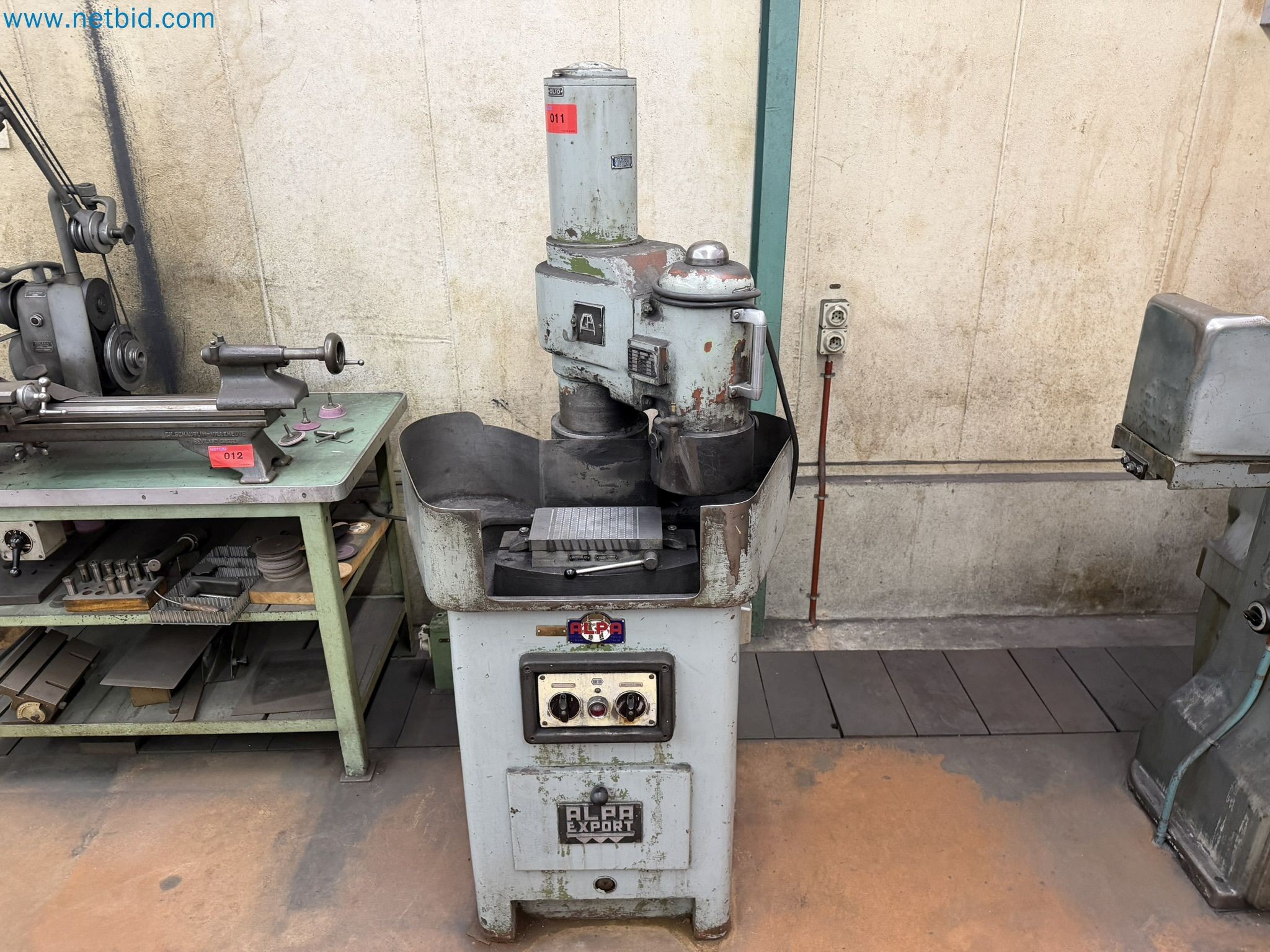 Planschleifmaschine Alpa-Export MS 102